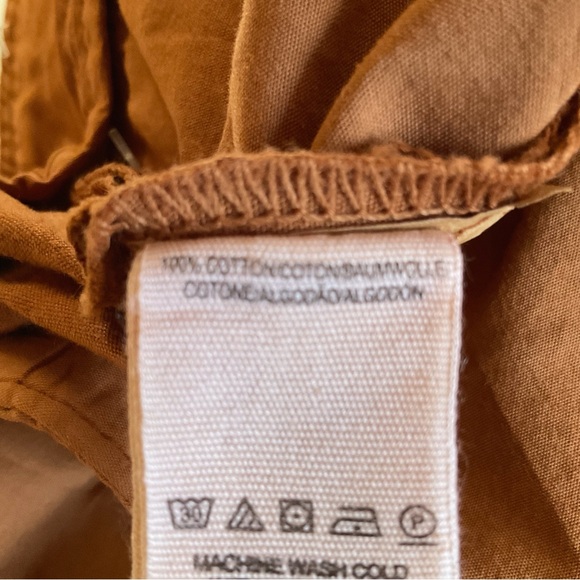 Free People Cargo Pocket Taper Pants in Brown Size 2 NWT - Picture 11 of 12